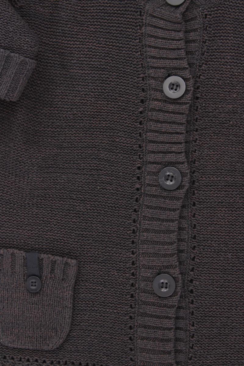 Bonita Strickjacke Gr. L Kurzarm braun aus Polyacryl