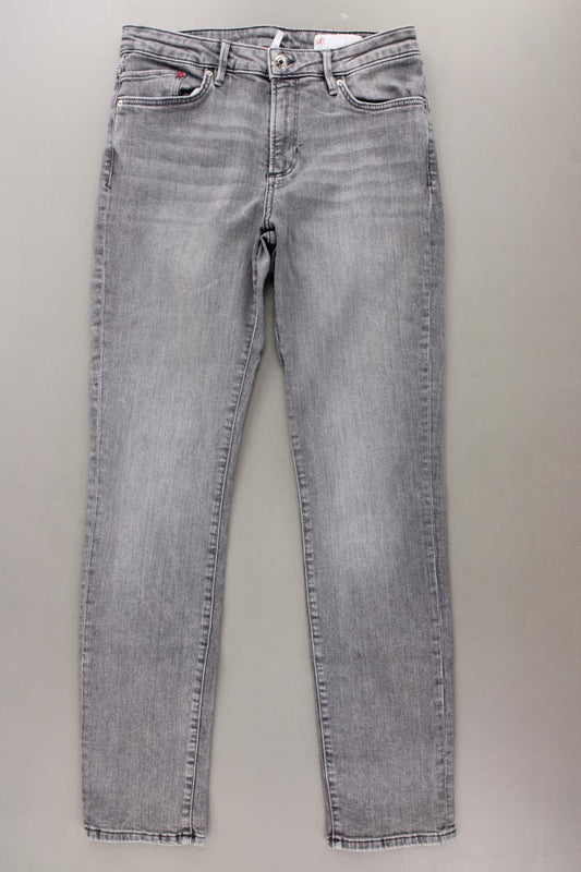 s.Oliver Straight Jeans Gr. 38/L30 grau aus Baumwolle