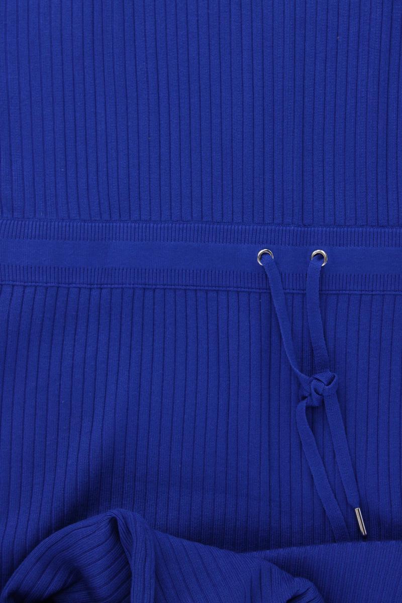 Zero Strickkleid Gr. 44 Ärmellos blau aus Viskose