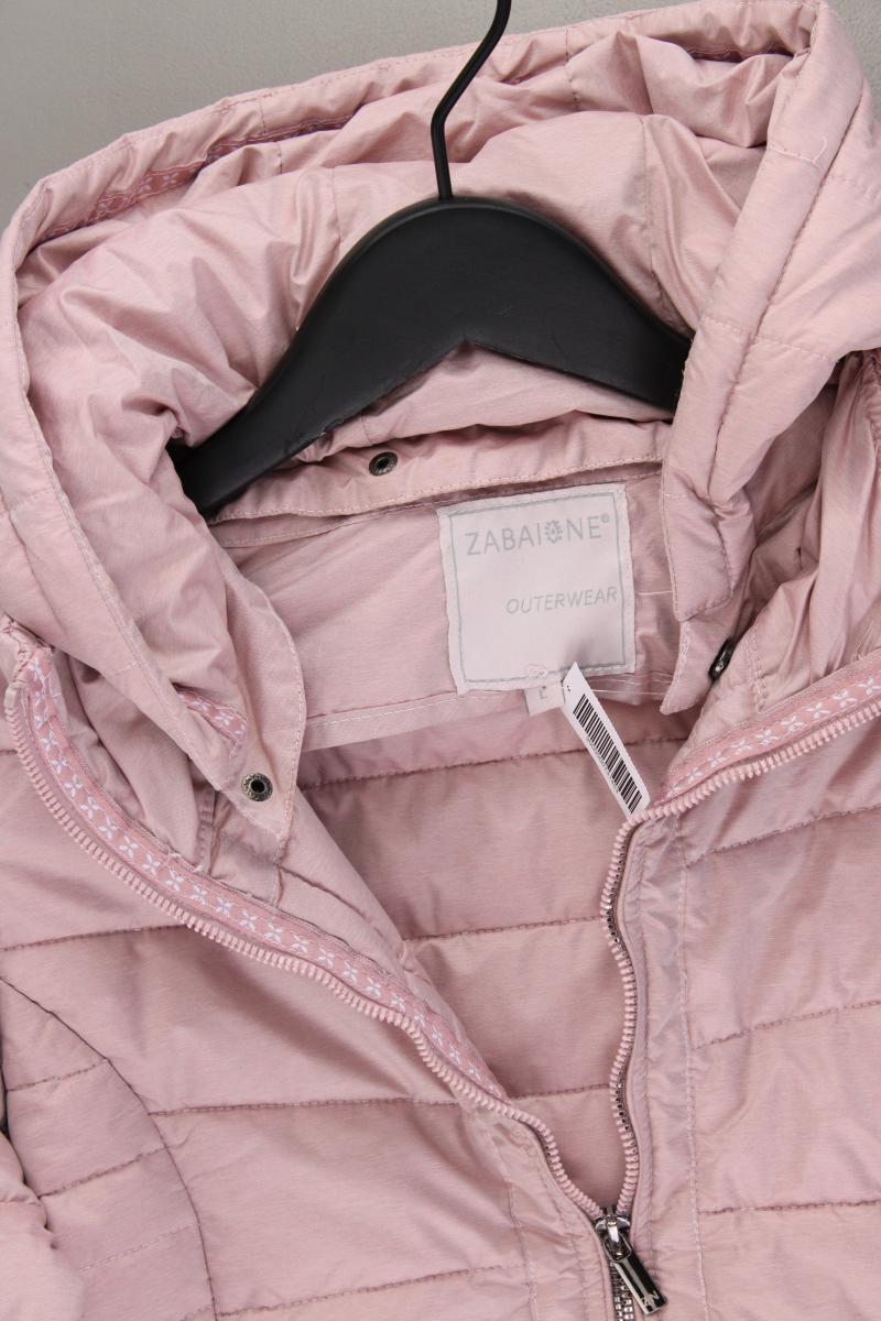Zabaione Kapuzenjacke Gr. L rosa aus Polyester