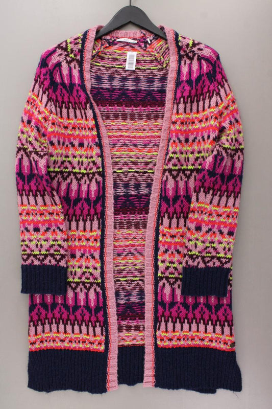 edc by Esprit Strickjacke Gr. XS mit Faire-Isle-Muster Langarm mehrfarbig