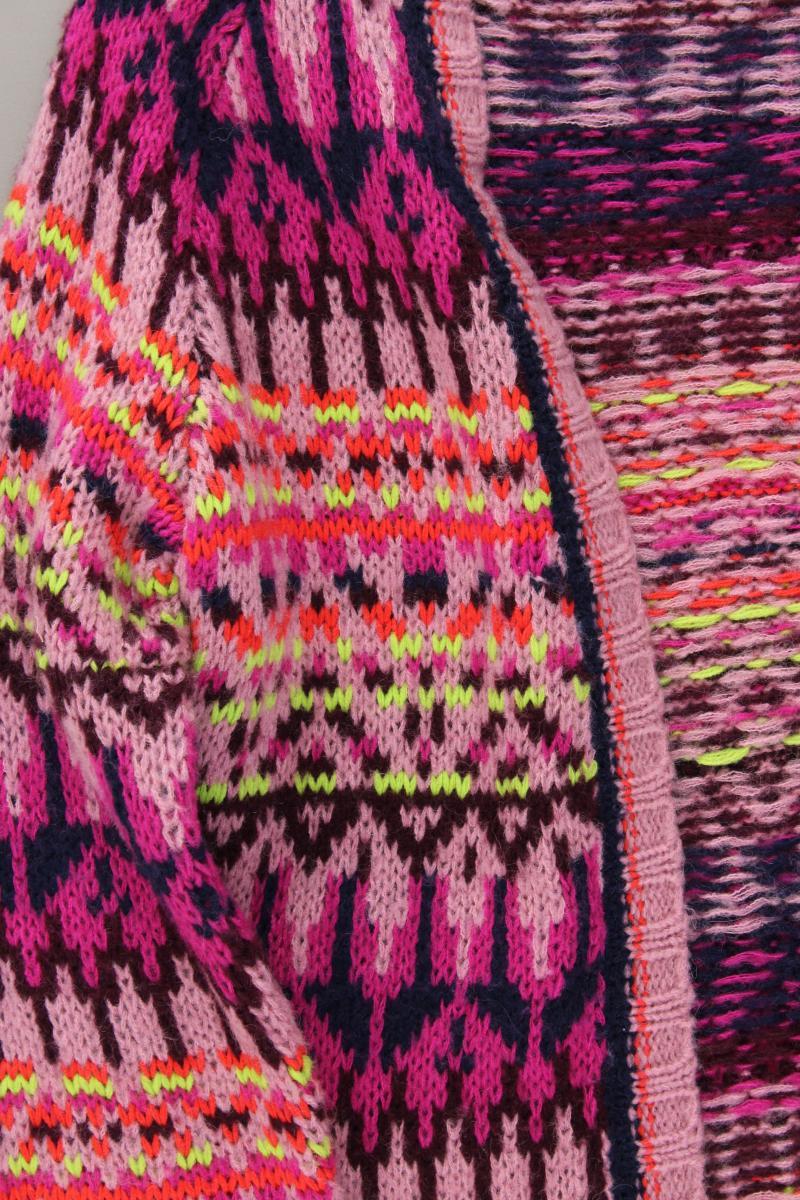 edc by Esprit Strickjacke Gr. XS mit Faire-Isle-Muster Langarm mehrfarbig