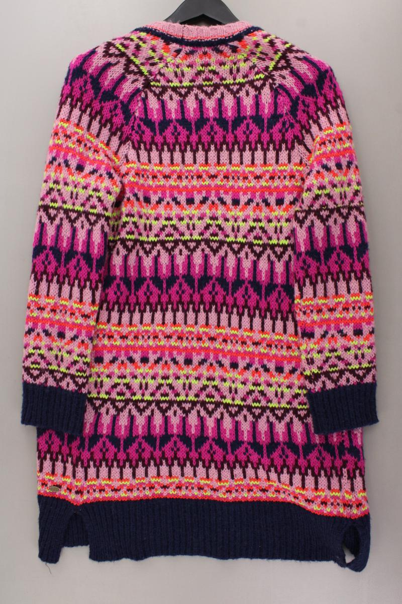 edc by Esprit Strickjacke Gr. XS mit Faire-Isle-Muster Langarm mehrfarbig