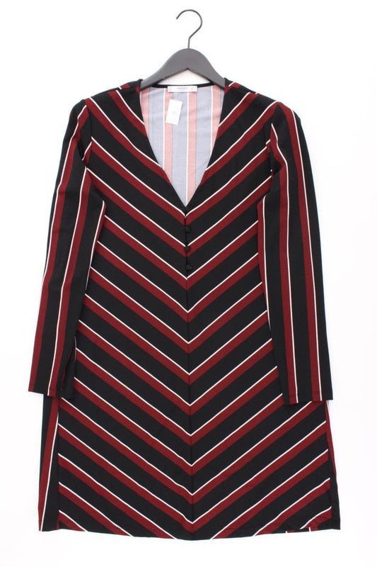 Mango Langarmkleid Gr. XL gestreift schwarz