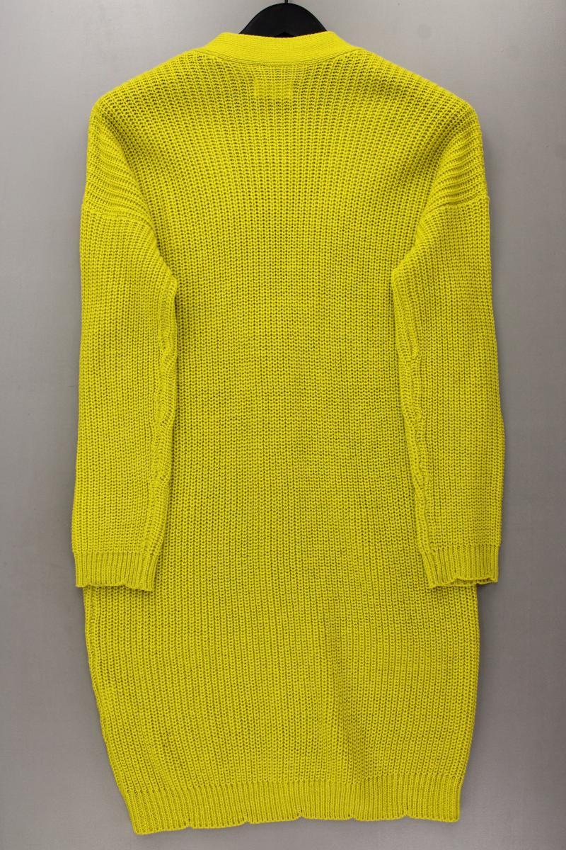 Reserved Strickjacke Gr. S Langarm gelb aus Polyacryl