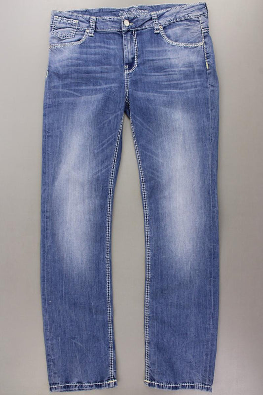 Soccx Straight Jeans für Herren Gr. W34/L34 blau aus Baumwolle