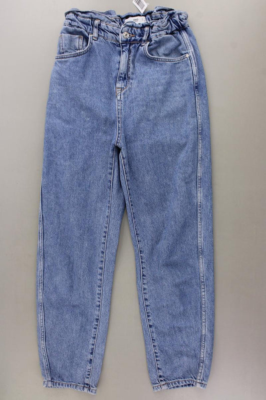 Mango Mom Jeans Gr. 36 blau