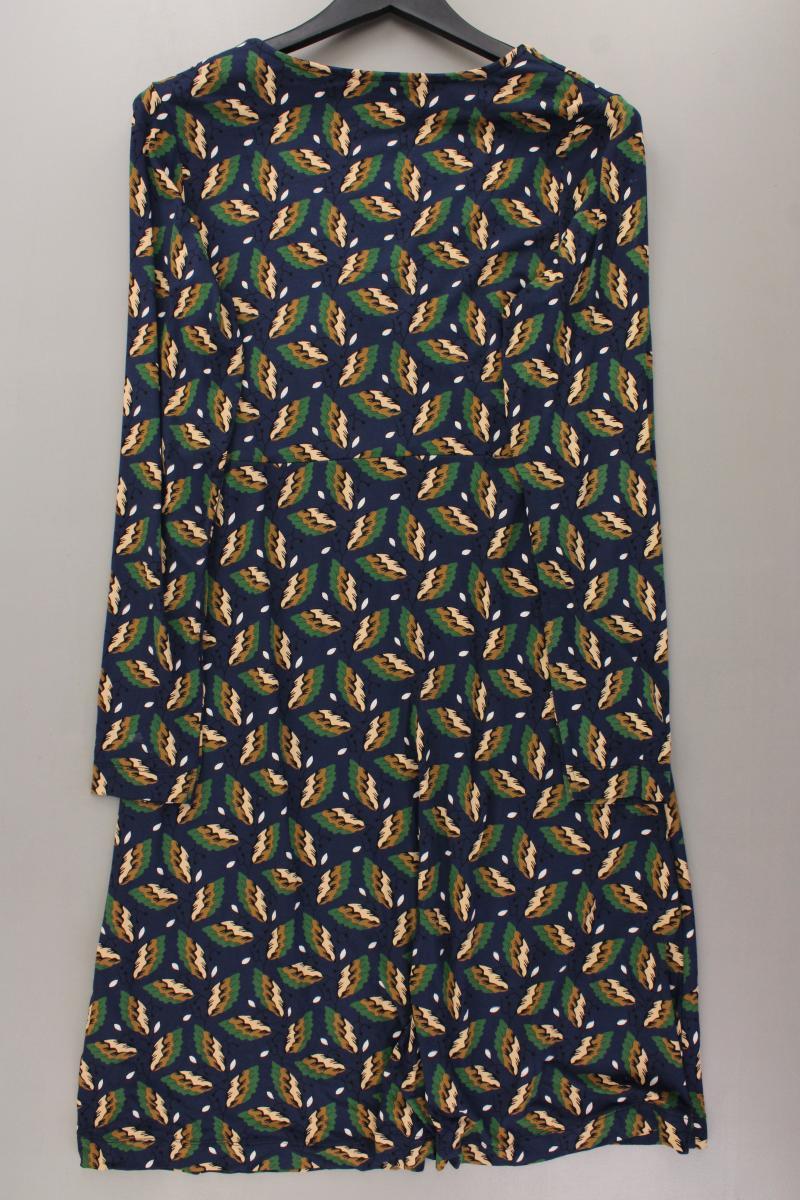 Zilch Amsterdam Jerseykleid Gr. L Langarm mehrfarbig aus Viskose