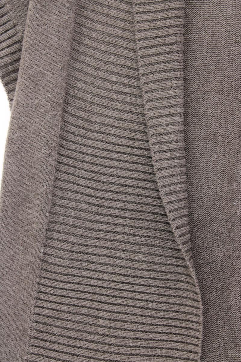 Marco Pecci Strickjacke Gr. 40 Kurzarm braun aus Polyacryl