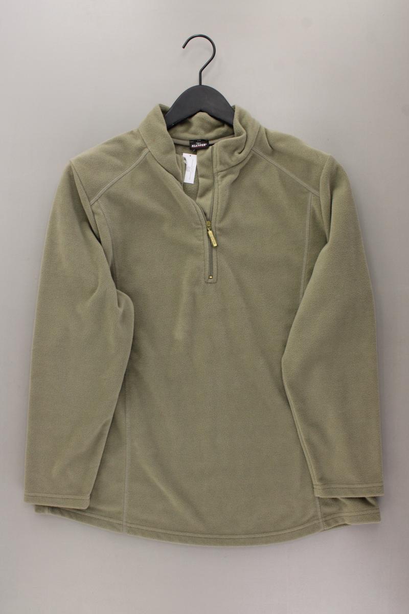 Klepper Fleecepullover Gr. 44 olivgrün aus Polyester