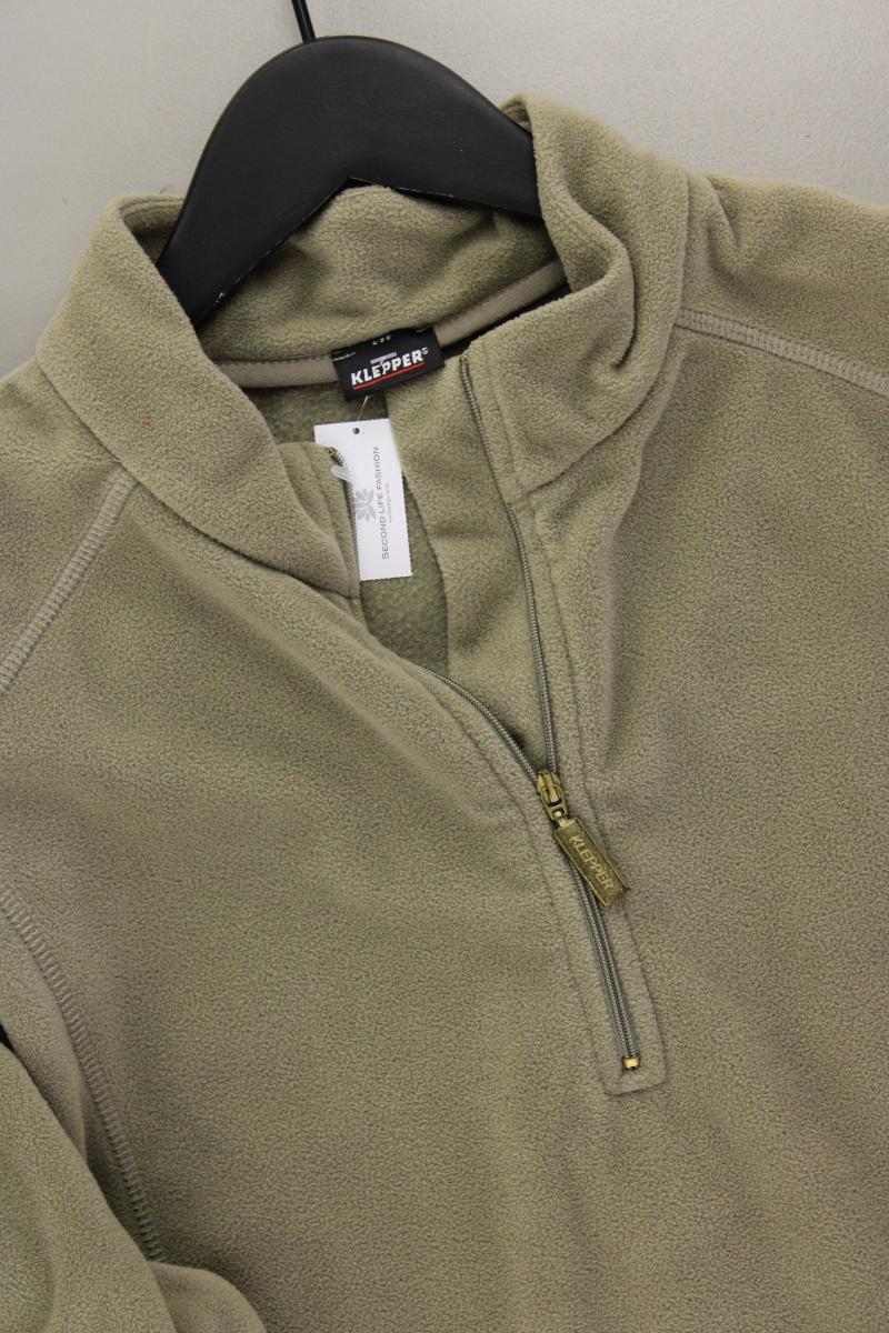 Klepper Fleecepullover Gr. 44 olivgrün aus Polyester