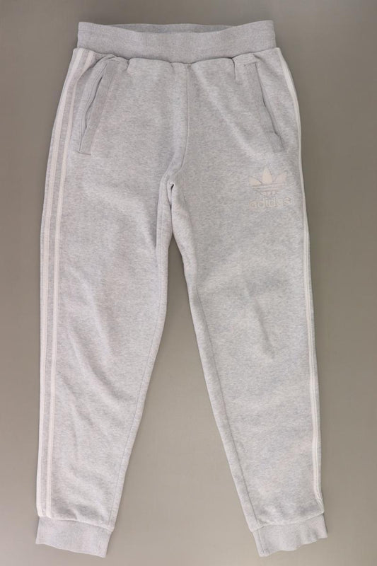 Adidas Jogginghose für Herren Gr. M grau aus Baumwolle