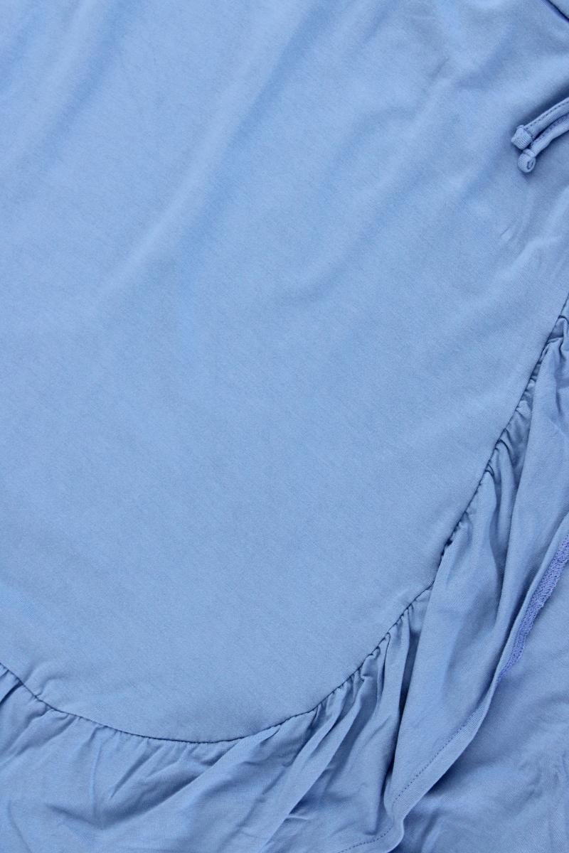 Even & Odd Jerseykleid Gr. L Kurzarm blau aus Viskose