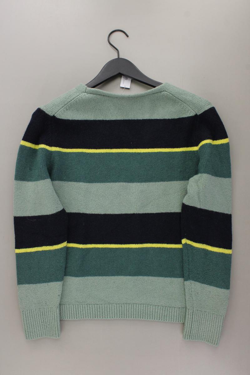 s.Oliver Feinstrickpullover Gr. 40 grün aus Baumwolle