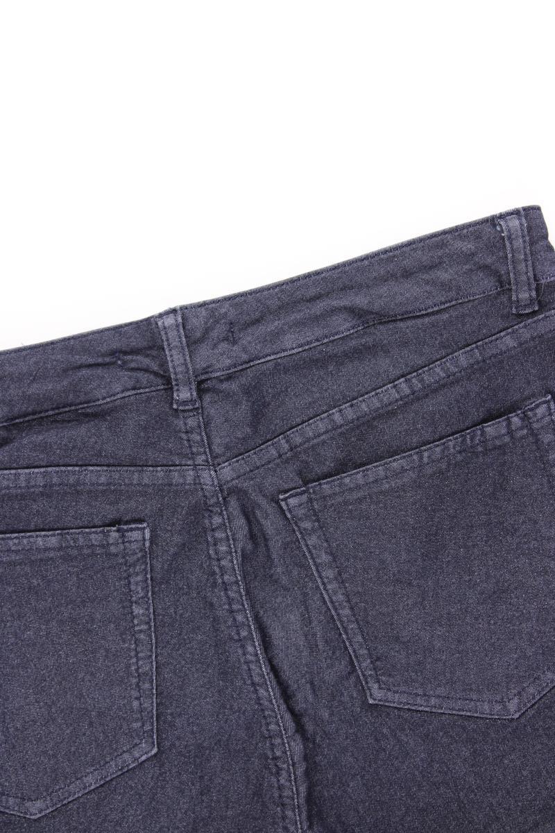Stefanel Jeans mit Glitzer Gr. W29 blau aus Baumwolle