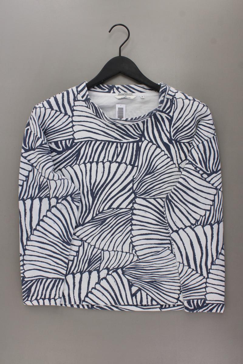 Tom Tailor Langarmpullover Gr. M blau aus Baumwolle
