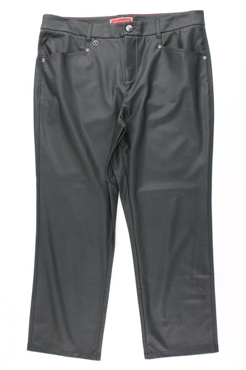 Street One Kunstlederhose Gr. 42/L28 neuwertig Modell Tilly grün aus Polyurethan