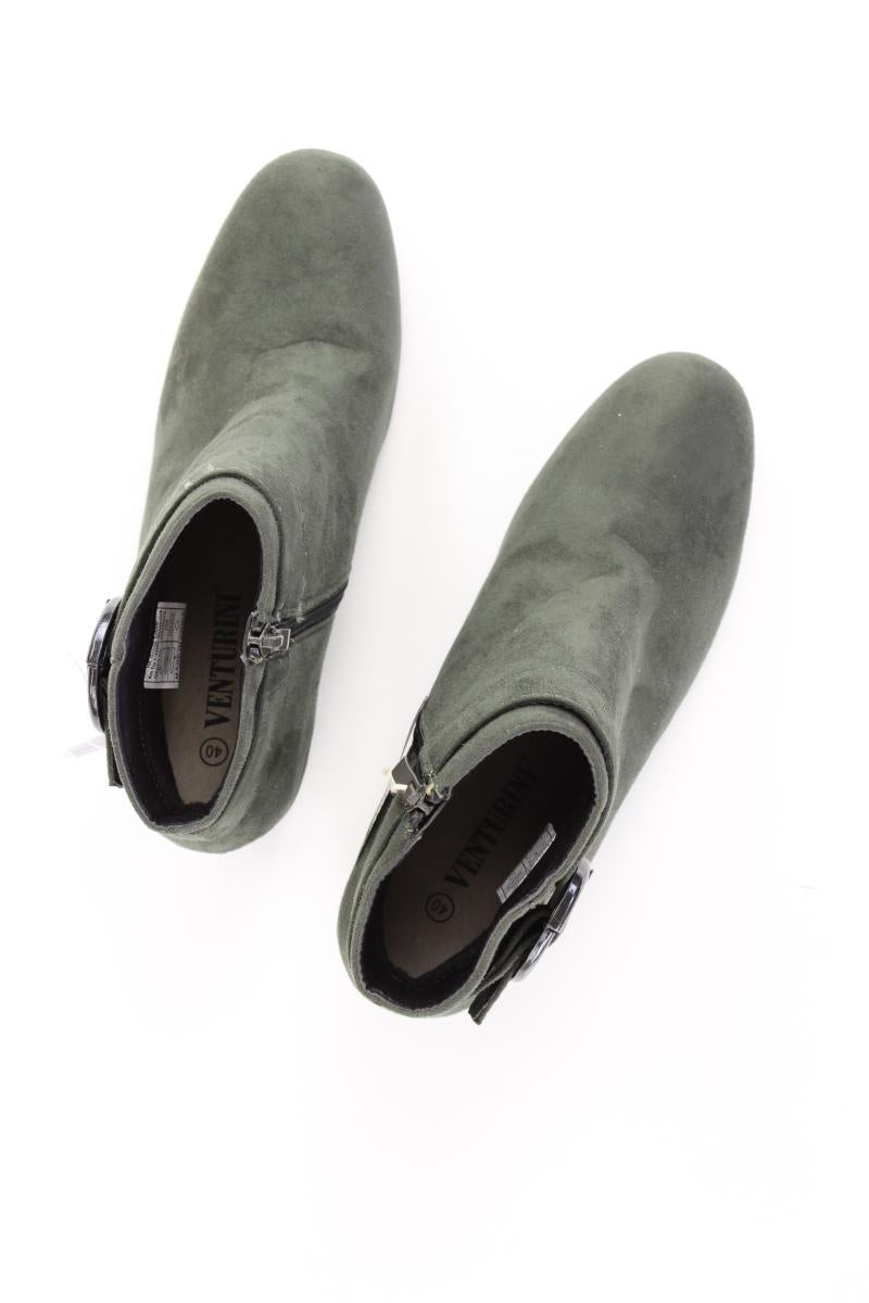 Venturini Milano Stiefeletten Gr. 40 neu mit Etikett Neupreis: 39,95€! olivgrün