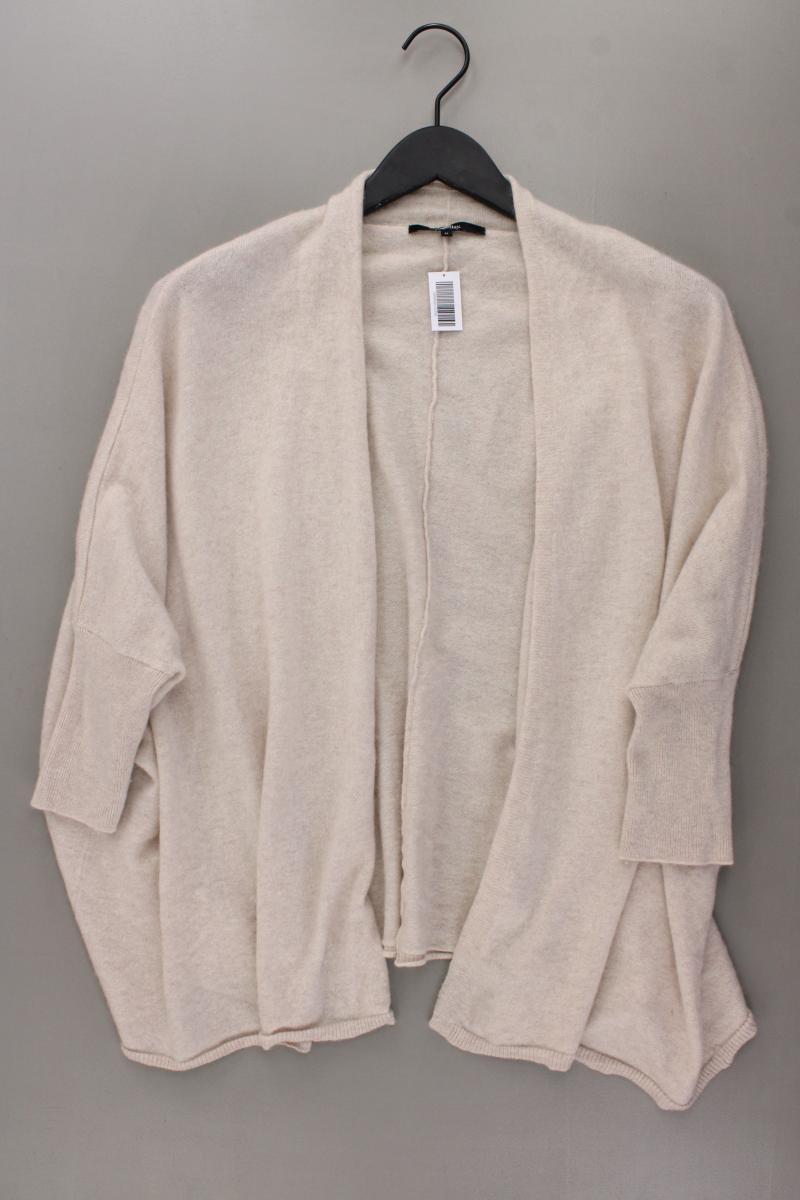 someday. Cardigan aus Wolle und Kaschmir Modell Thiva Gr. M Langarm creme