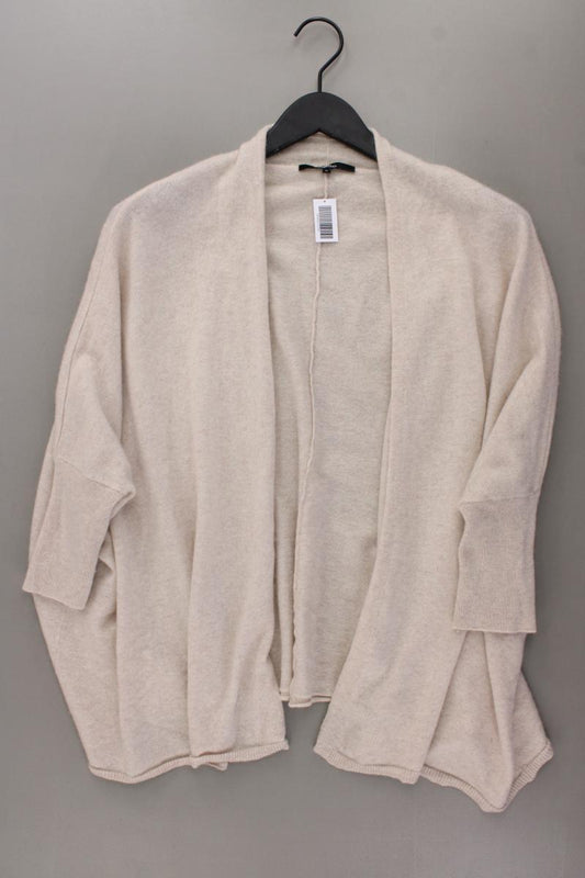 someday. Cardigan aus Wolle und Kaschmir Modell Thiva Gr. M Langarm creme