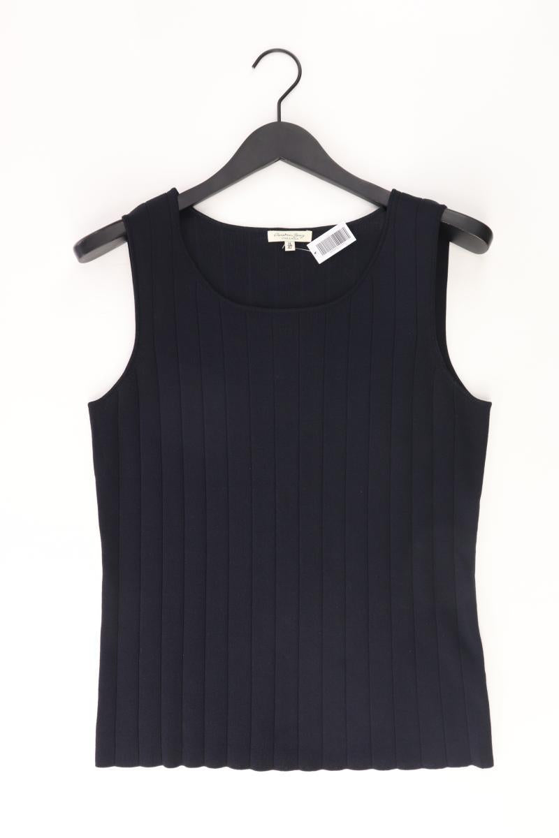 Christian Berg Trägertop Gr. 42 blau aus Viskose