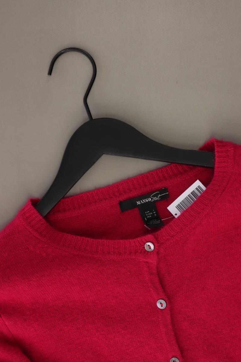 Mango Strickjacke Gr. M Langarm pink