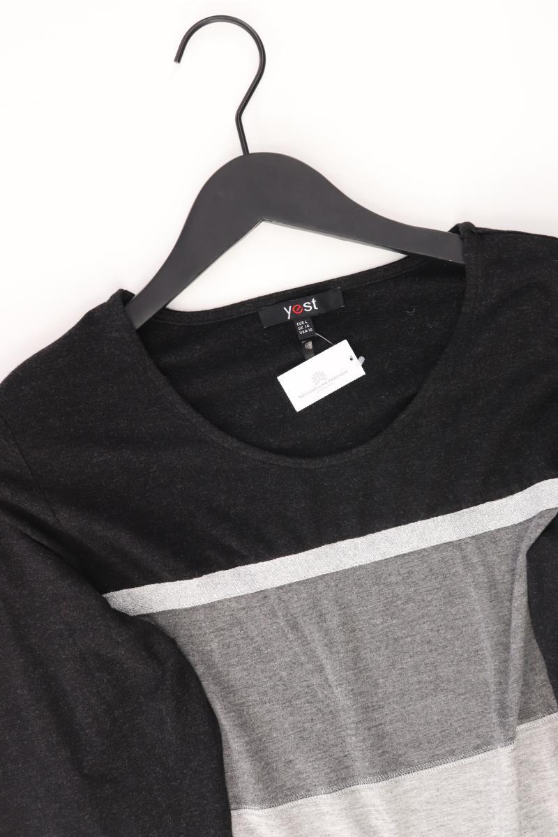 yest Feinstrickpullover Gr. L schwarz aus Polyester