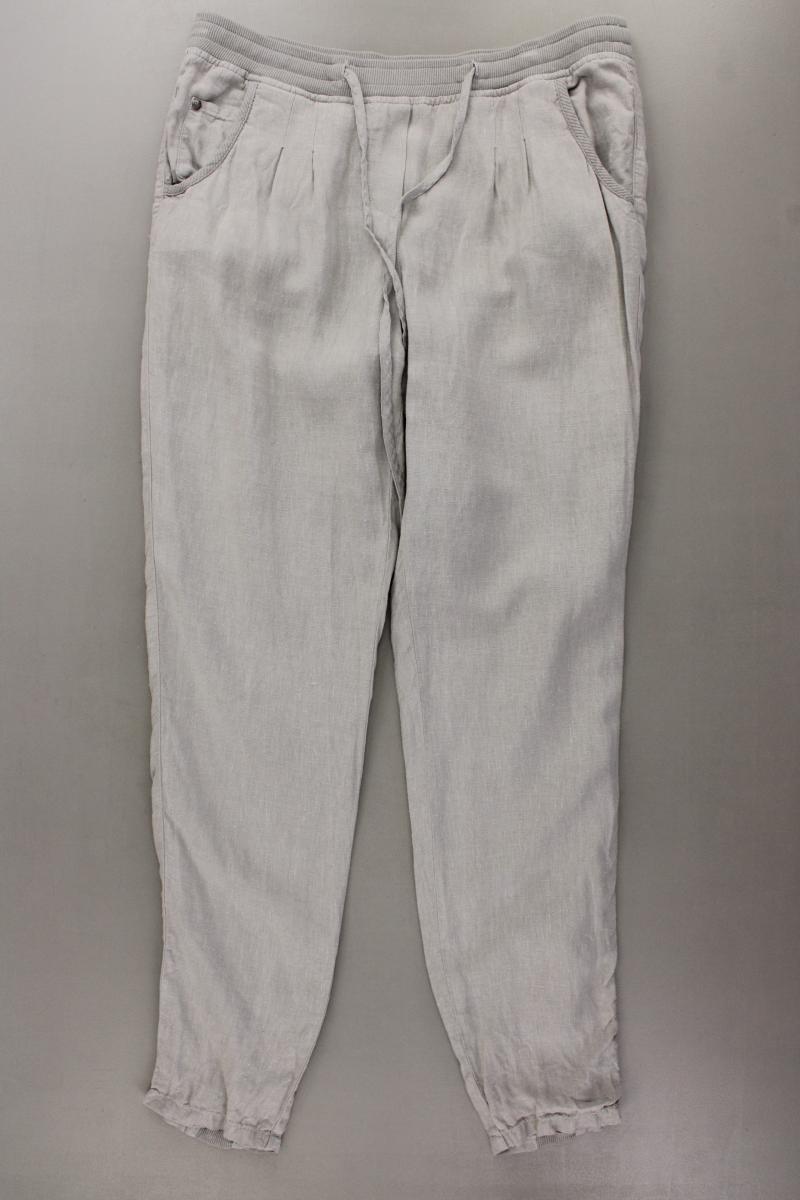 Monari Leinenhose Gr. 40 grau