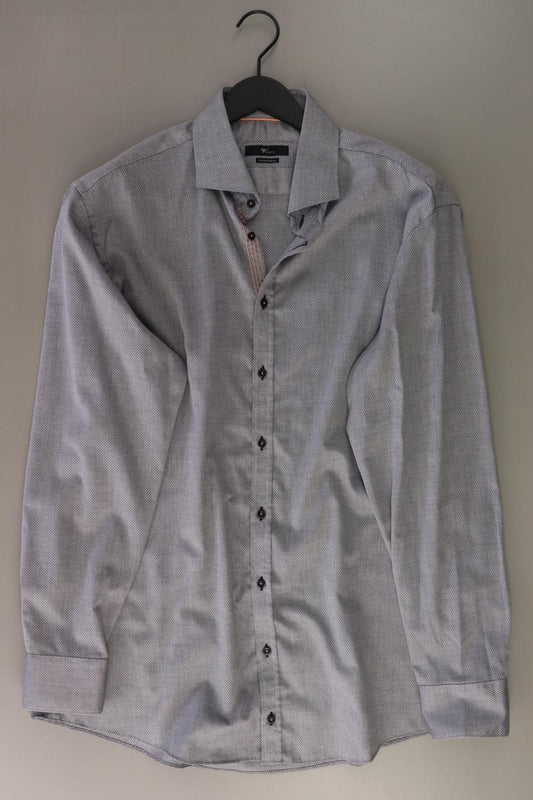 Venti Langarmhemd für Herren Gr. Hemdgröße 45 grau