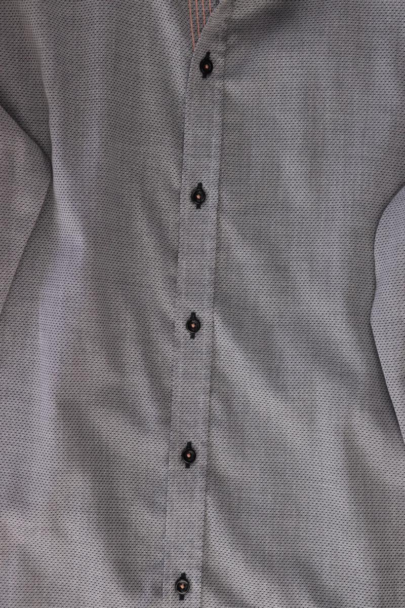 Venti Langarmhemd für Herren Gr. Hemdgröße 45 grau