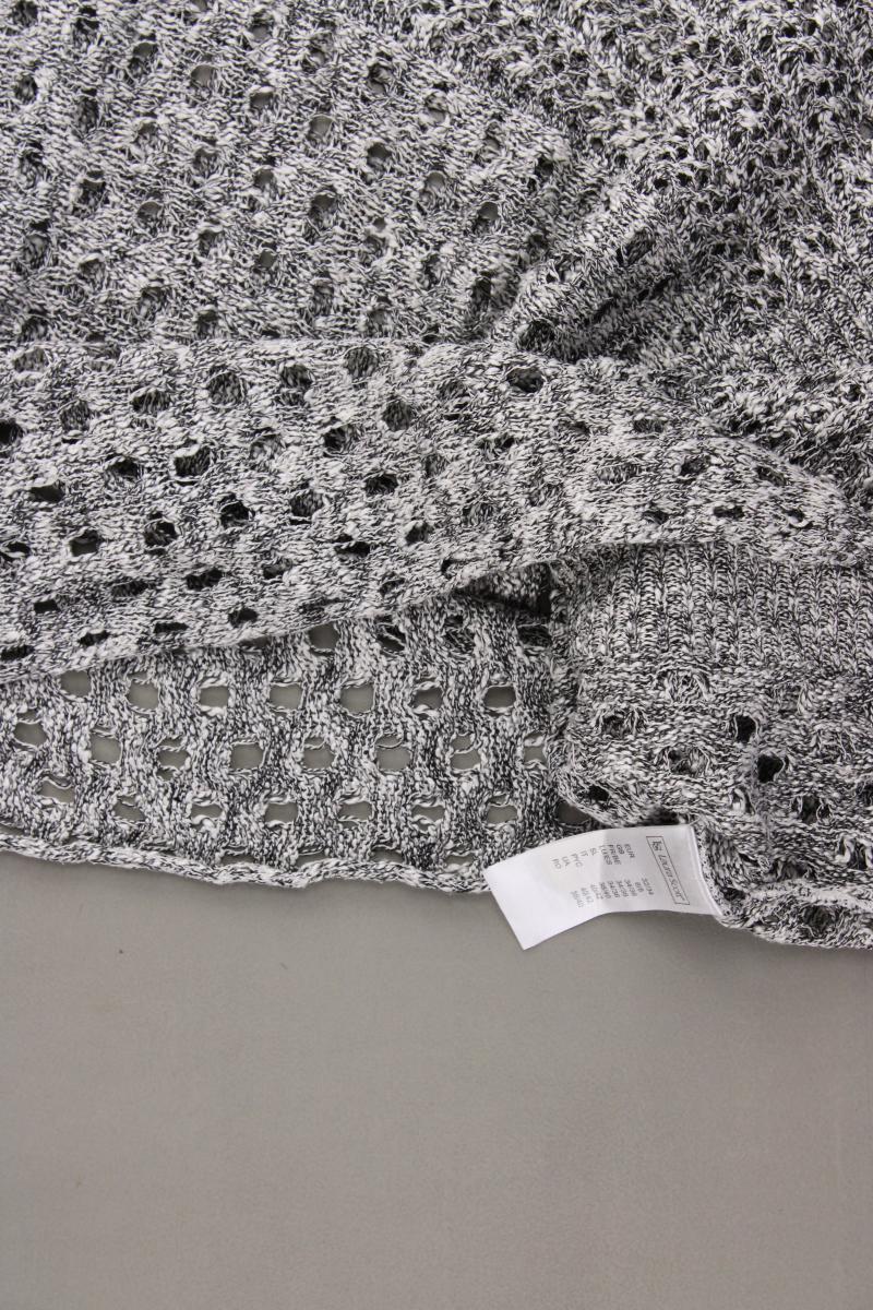 Laura Scott Crop Pullover Gr. 32/34 grau aus Polyacryl