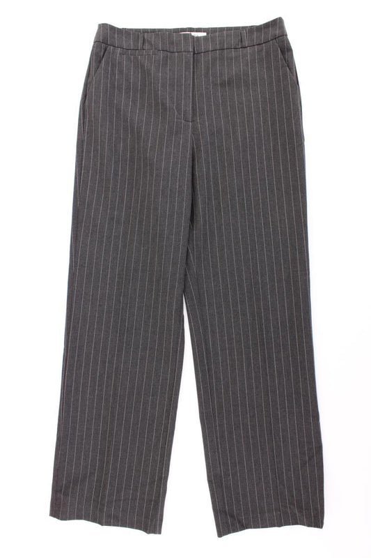 Only Stoffhose Gr. 40/L32 gestreift grau aus Polyester