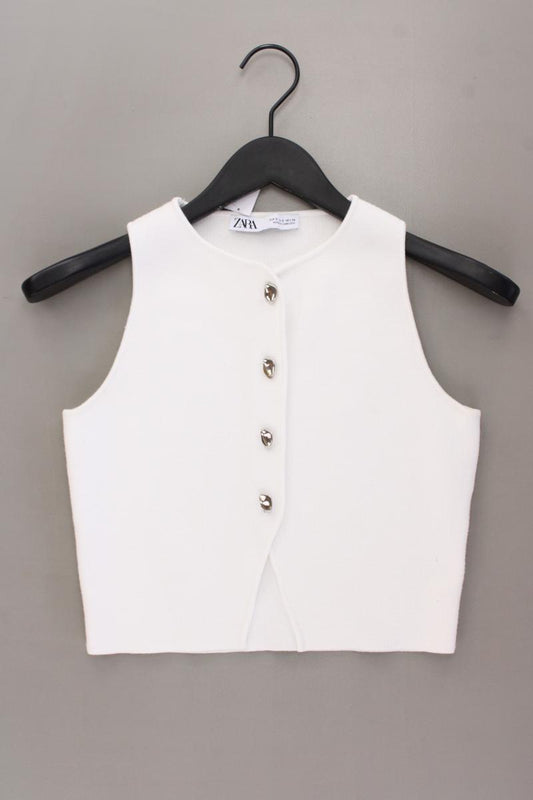 Zara Crop Top Gr. S weiß