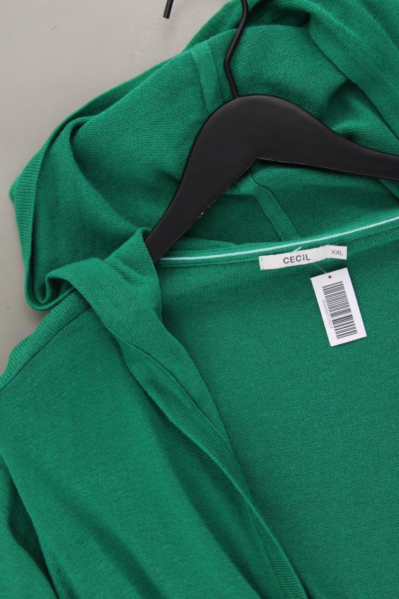 Cecil Strickjacke Gr. XXL Langarm grün
