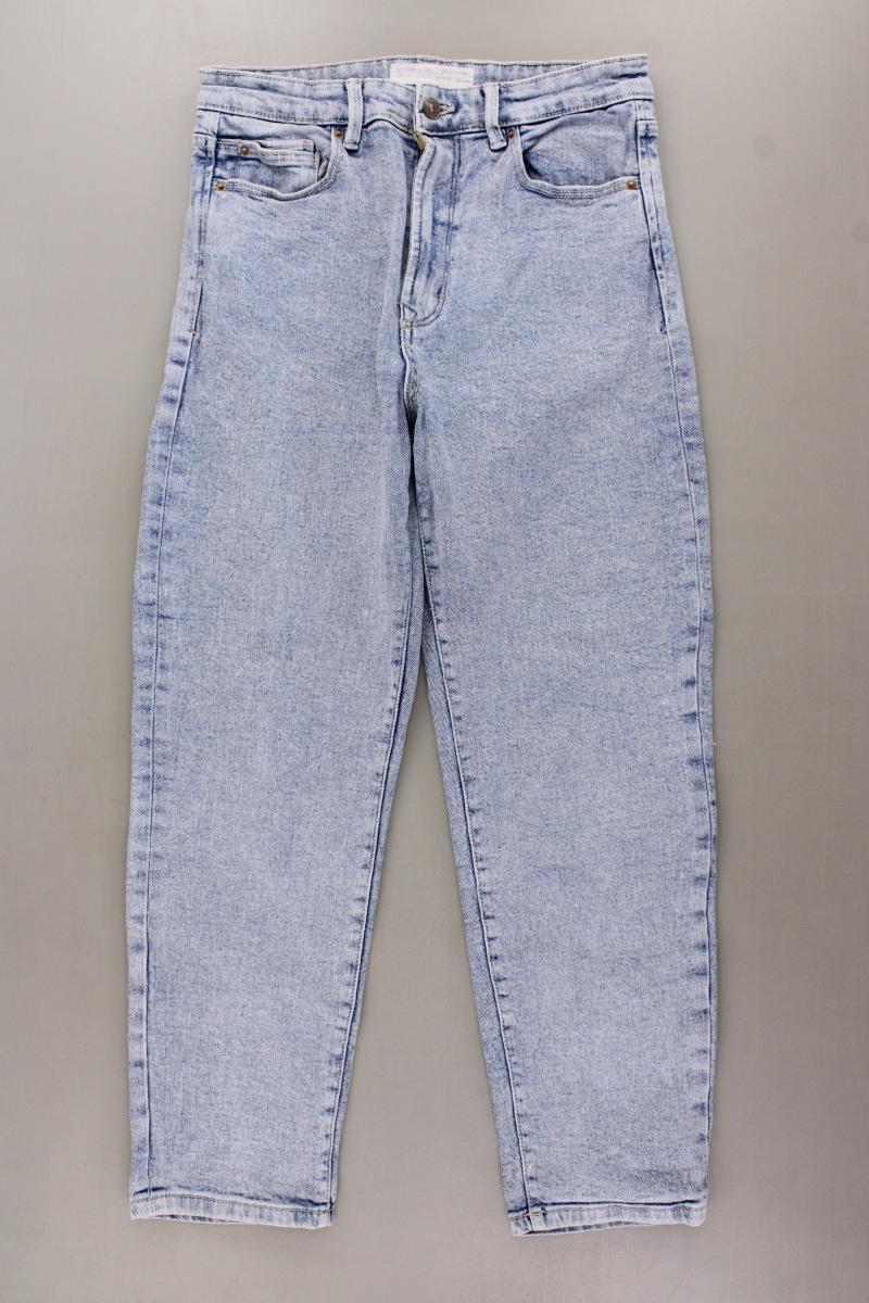 Stradivarius Mom Jeans Gr. 42 blau
