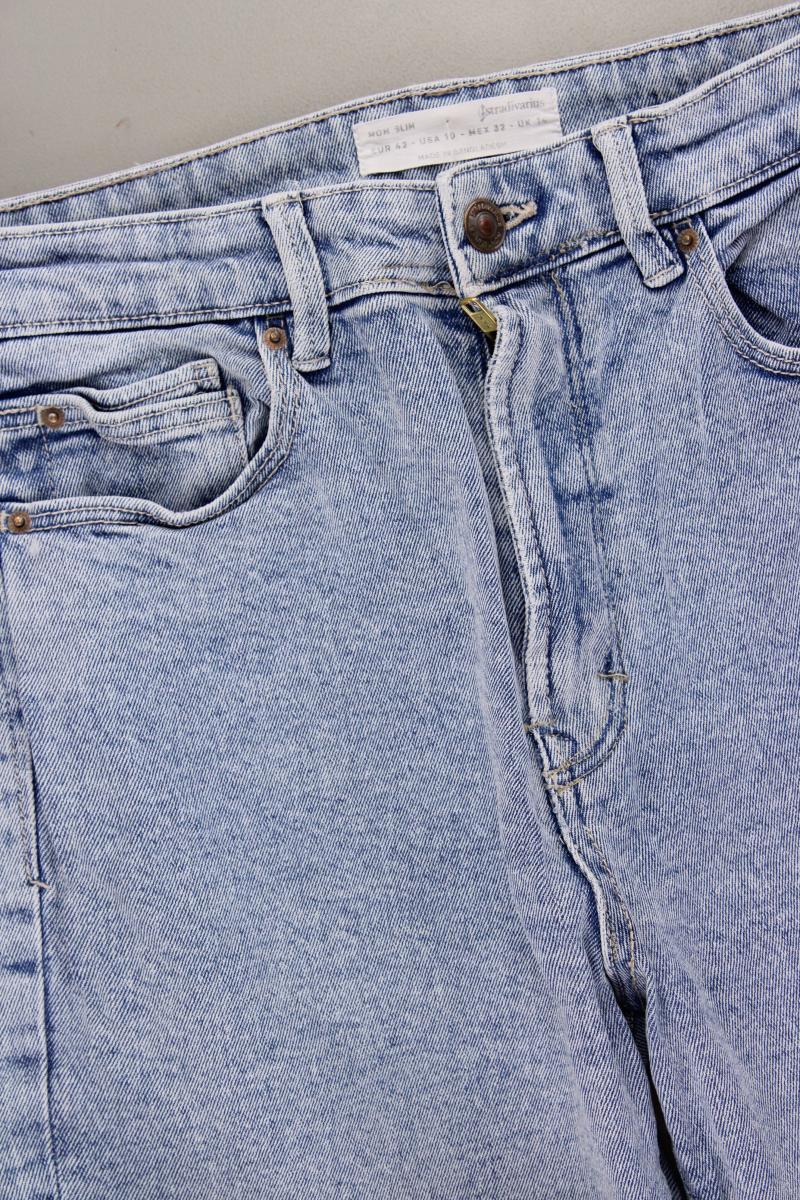 Stradivarius Mom Jeans Gr. 42 blau