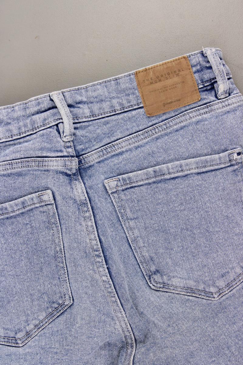 Stradivarius Mom Jeans Gr. 42 blau