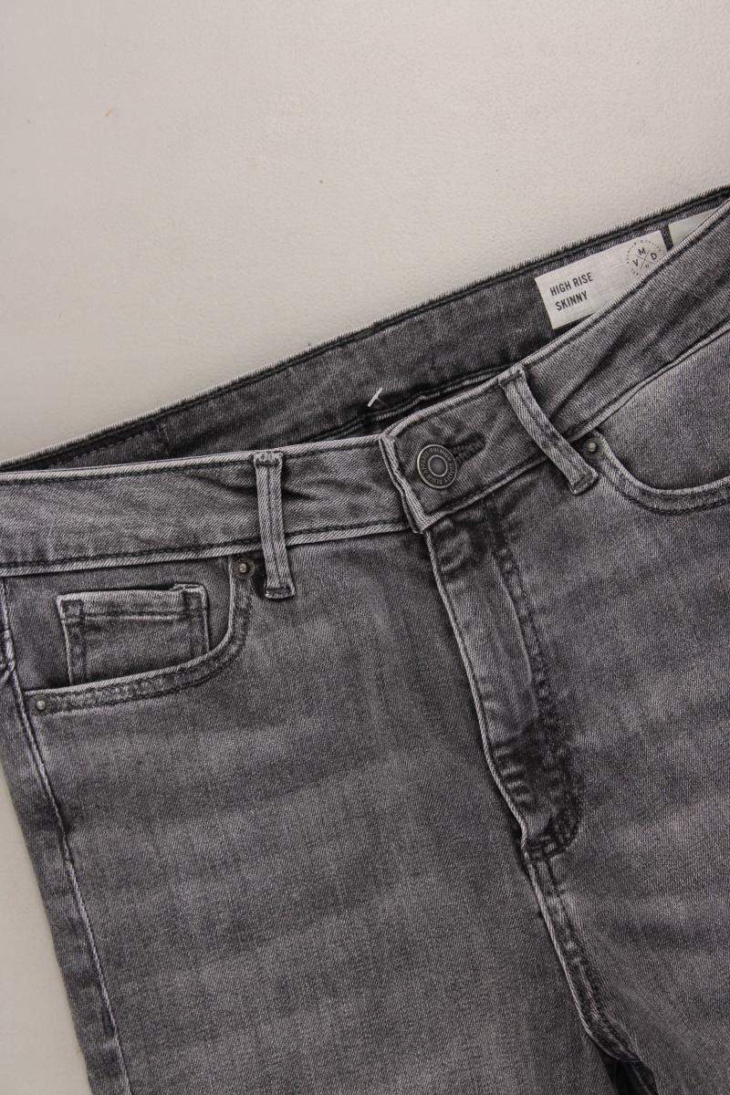 Vero Moda Skinny Jeans Gr. XS/L30 grau aus Baumwolle