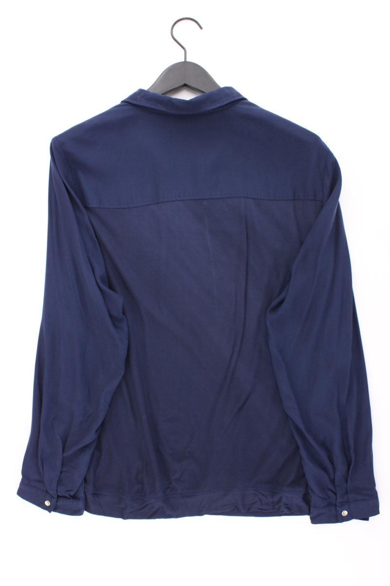 Cecil Langarmbluse Gr. XL blau