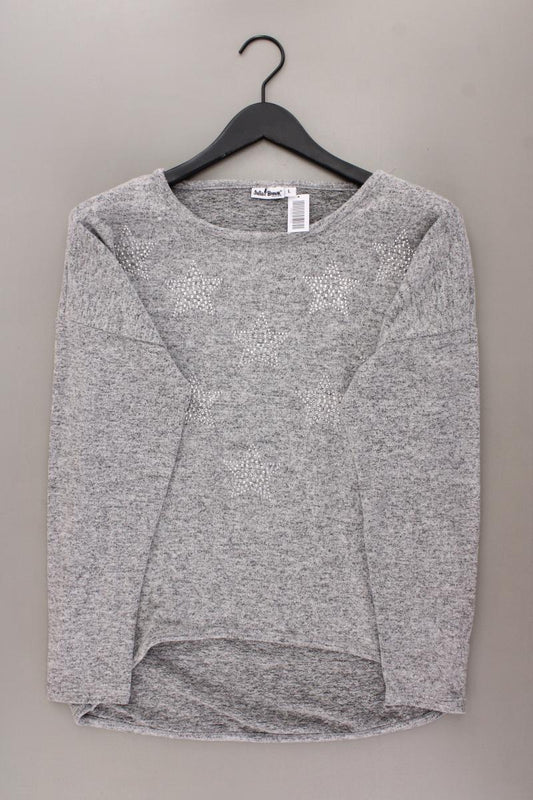 Julia Brown Shirt Gr. L grau aus Viskose