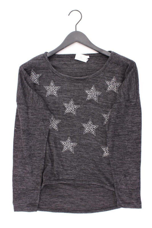 Julia Brown Shirt Gr. L Langarm grau