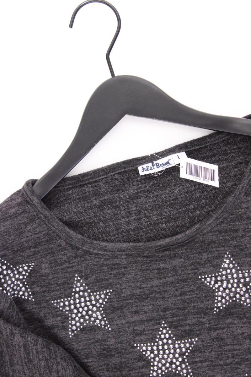 Julia Brown Shirt Gr. L Langarm grau