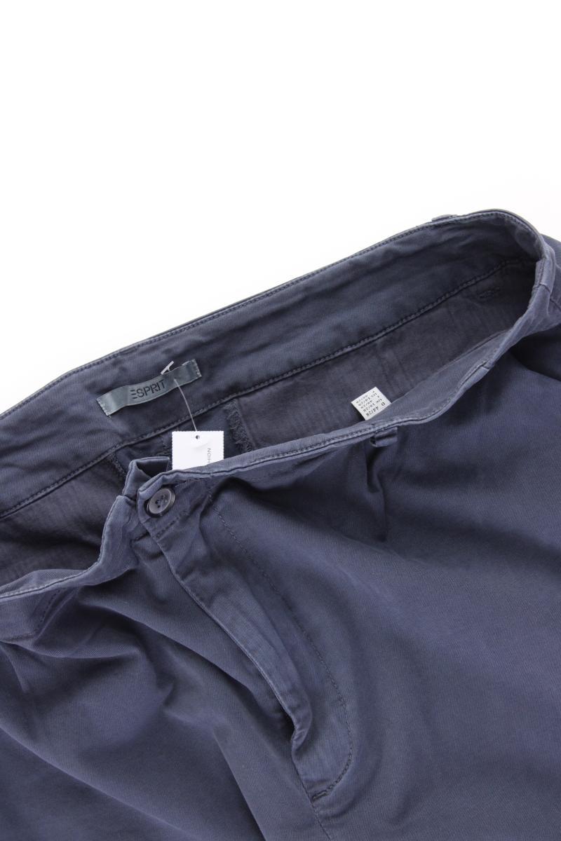 Esprit Chinohose Gr. 44/L28 blau aus Baumwolle
