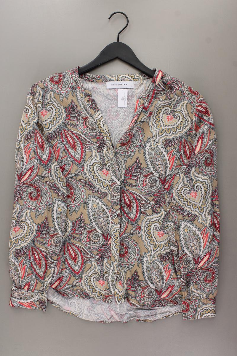 Rino&Pelle Langarmbluse Gr. 44 mit Paisleymuster mehrfarbig aus Viskose