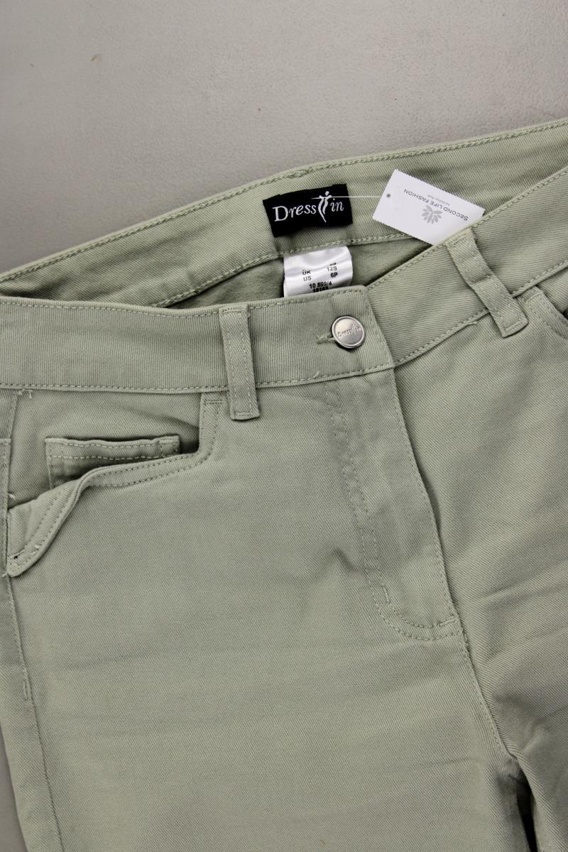 Dress In 7/8 Hose Gr. Kurzgröße 19 neuwertig grün aus Baumwolle