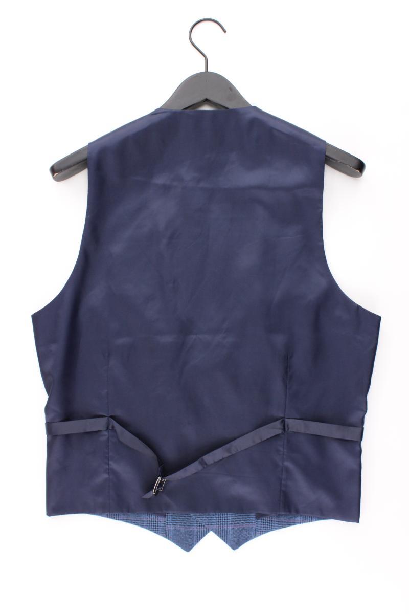 FERAUD PARIS Classic Weste für Herren Gr. 50 blau aus Leinen