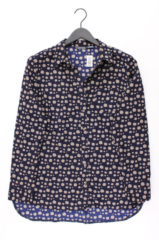Adagio Langarmbluse Gr. 44 blau aus Polyester