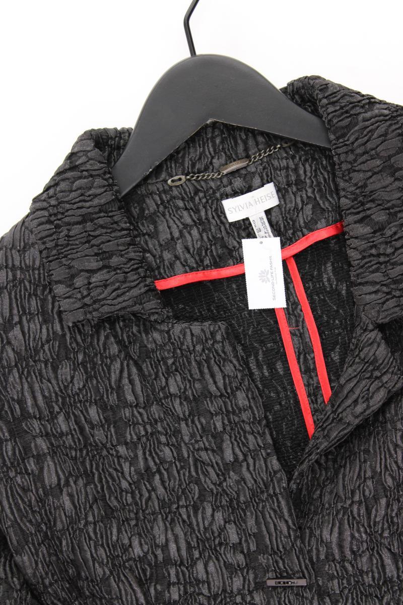 Sylvia Heise Blazer Gr. 36 Vintage schwarz