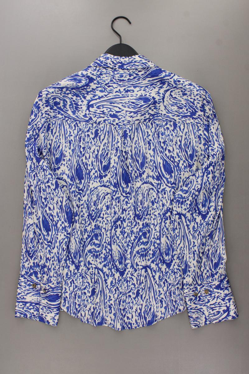 Zara Langarmbluse Gr. XXL blau aus Viskose