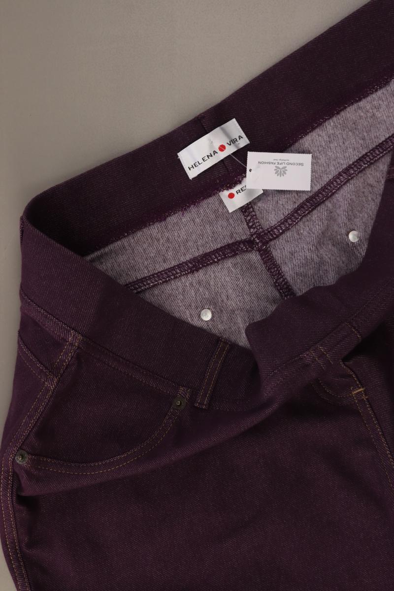 Helena Vera Stretchhose Gr. 48/50 lila aus Baumwolle